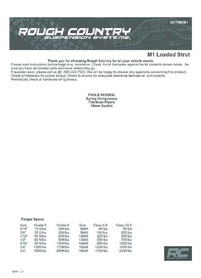 Installation Manual